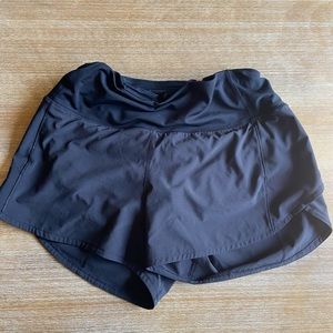 black lululemon speed ups